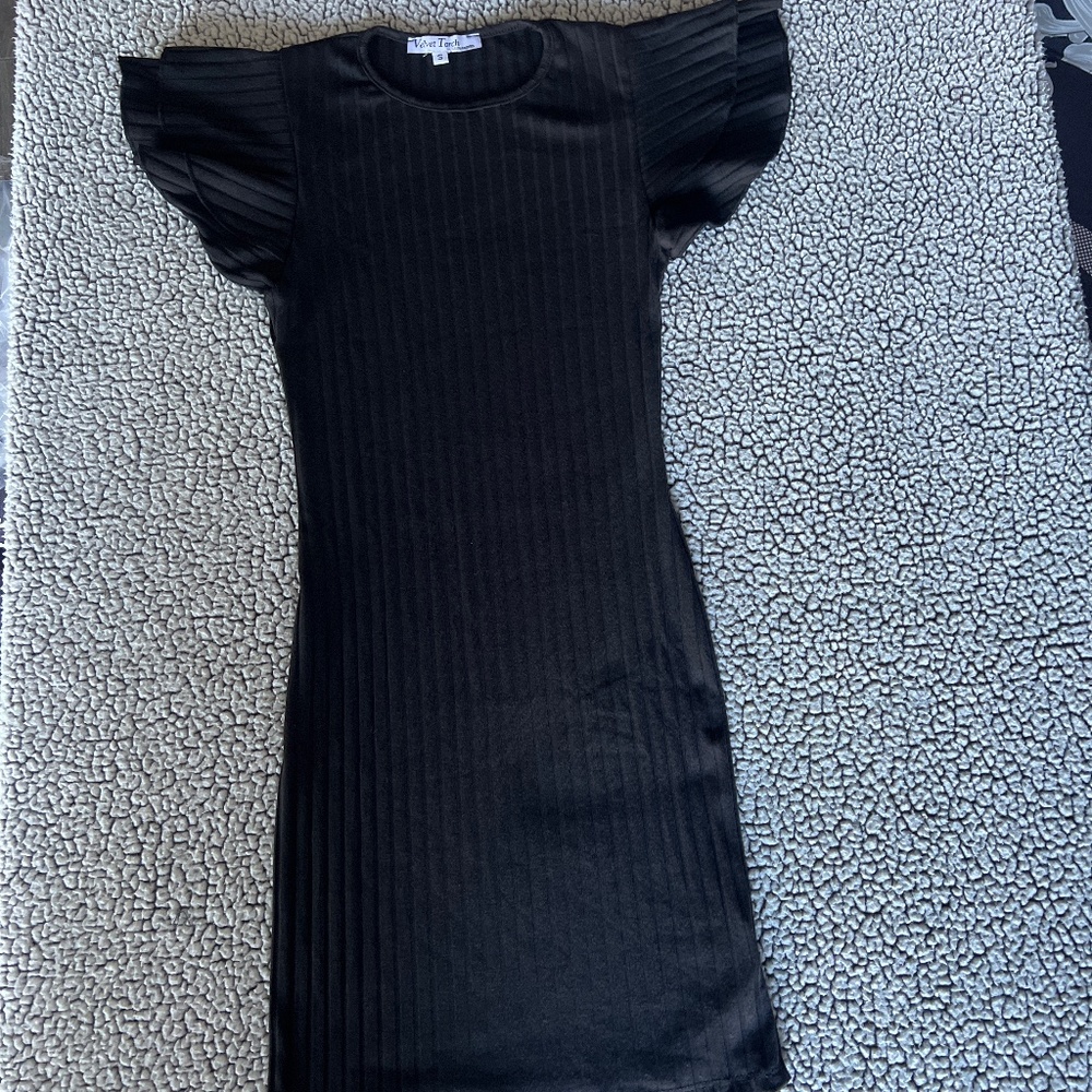 Flutter Sleeve Mini Dress